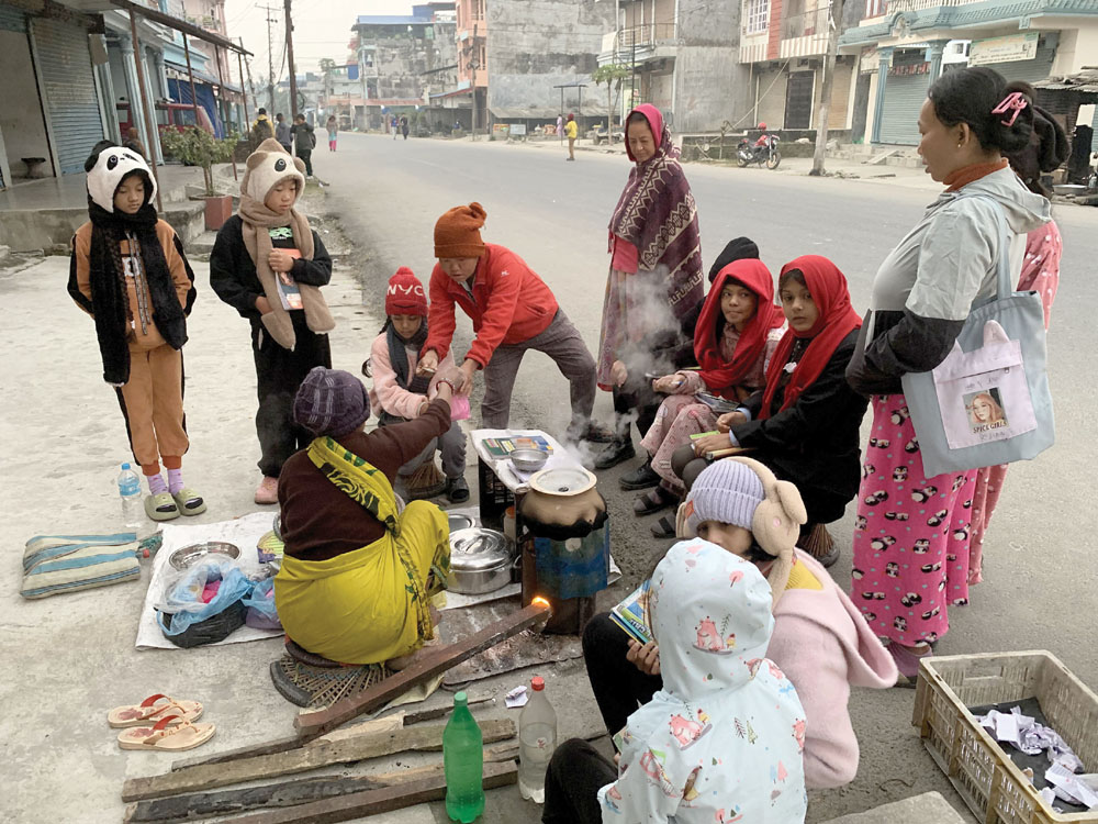 धरानमा भक्काको व्यापार