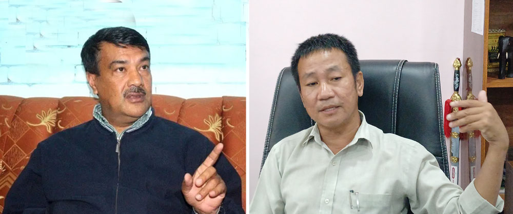 धरानका मेयर हर्क साम्पाङले कांग्रेसका नेताविरुद्ध हाले अख्तियारमा उजुरी