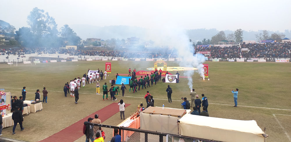 धरानमा अन्तर्राष्ट्रिय बुढासुब्बा गोल्डकपः एनआरटीले जित्यो २५ औं गोल्डकपको उपाधि