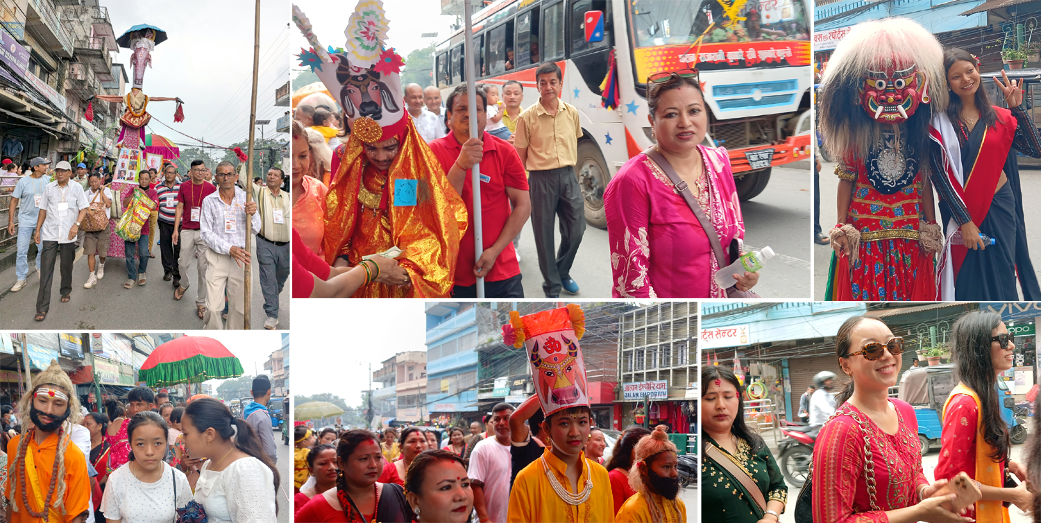धरानमा ०५२ सालदेखि निरन्तर सापारू अर्थात् गाईजात्रा, २३ वटा गाई निकालियो (५५ तस्वीर र भिडियोसहित)