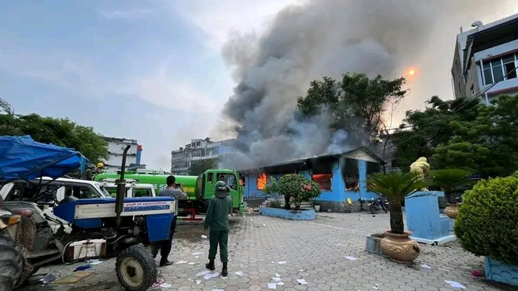 सुनसरीबाट जेनजी आन्दोलनका क्रममा तोडफोड, आगजनीमा संलग्न समातिए