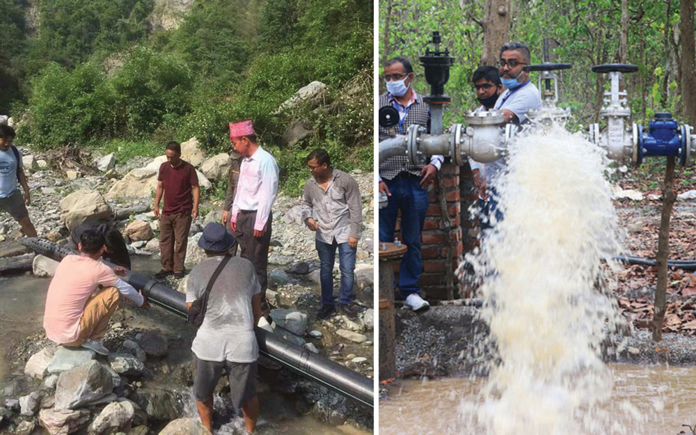 धरानमा अझै ८० लाख लिटर पानी अपुग