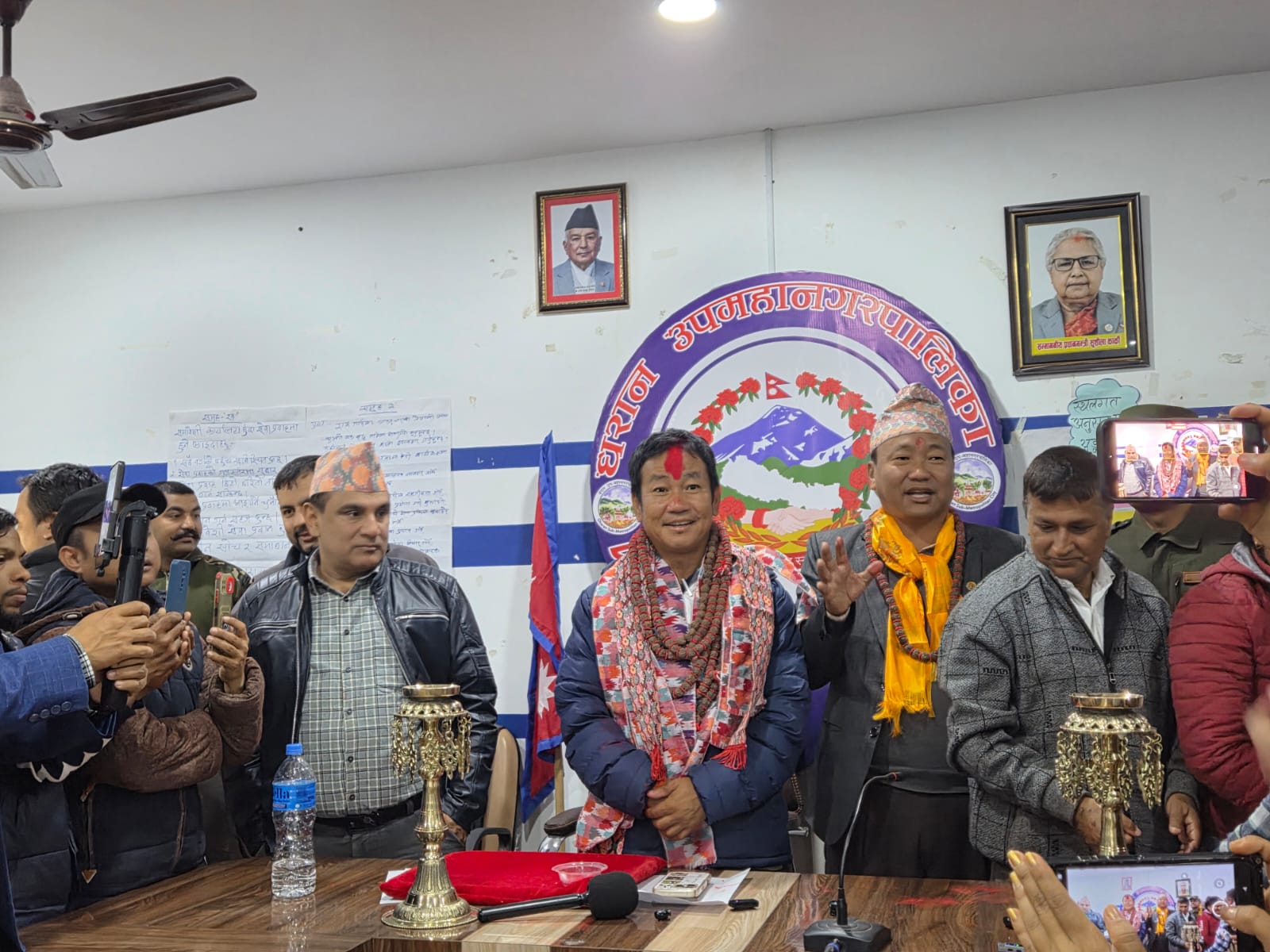 धरानका मेयर हर्क साम्पाङले राजीनामा दिएर चुनावी मैदानमा