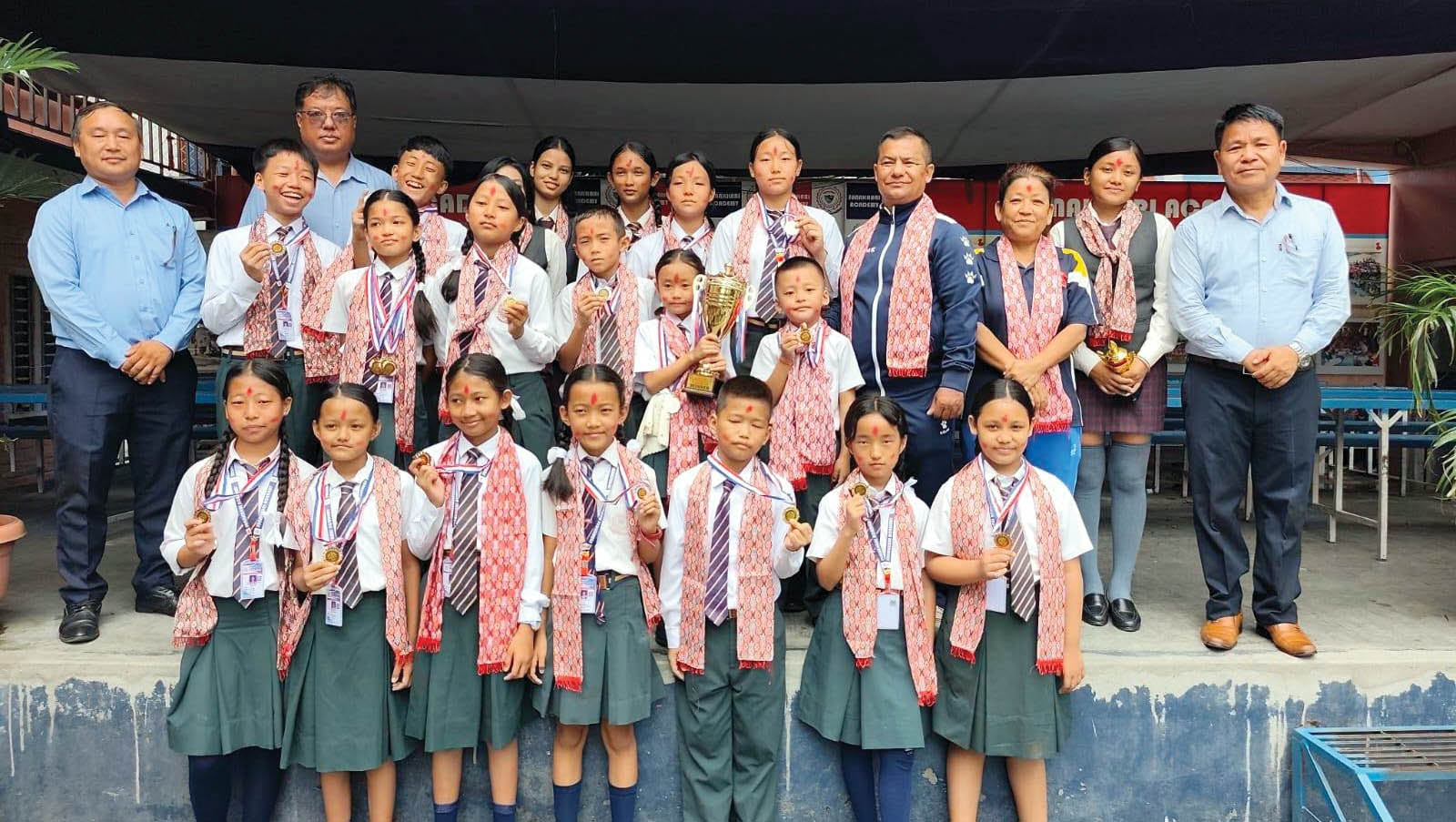 धरान मेयर कपः एउटै स्कुलले जित्यो २१ पदक