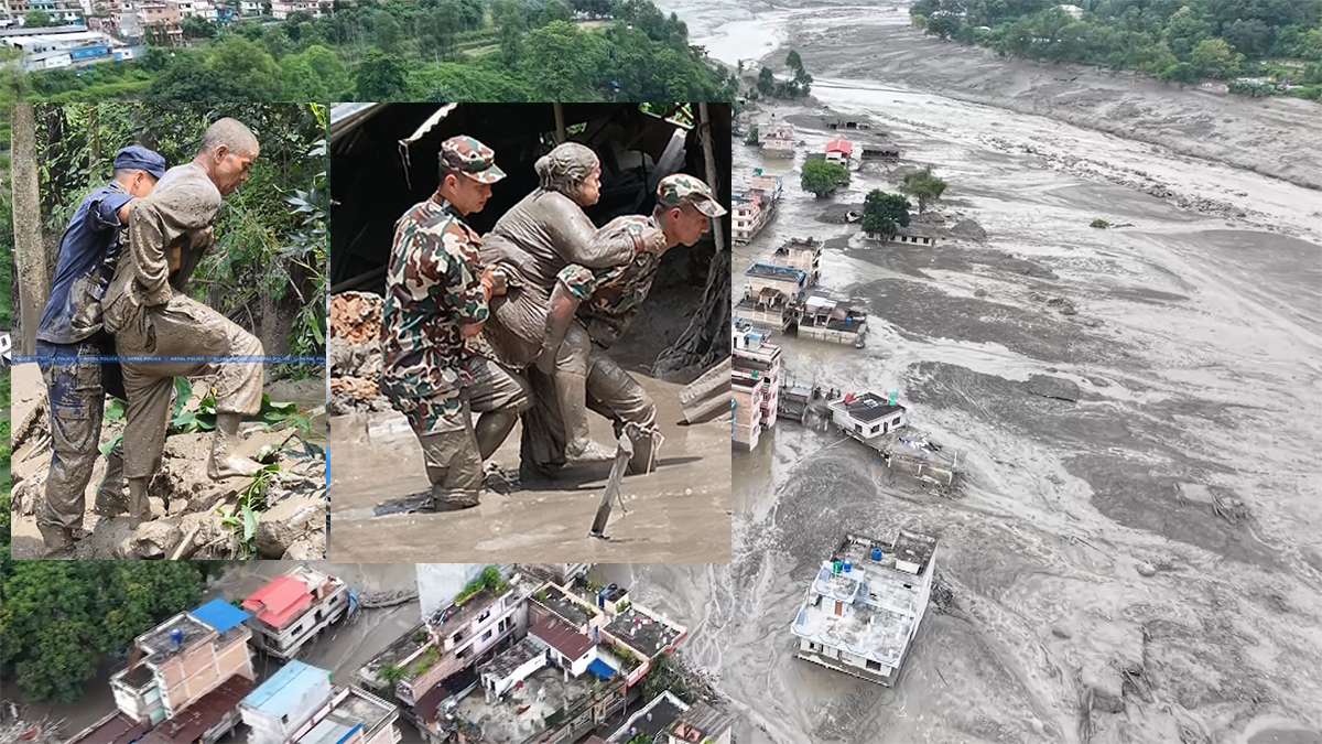 भोटेकोशी महाप्रलयः कोशी प्रदेशका ५ जनाको जीवितै उद्दार, २८ जना सम्पर्कमा, कति अझै बेपत्ता ?