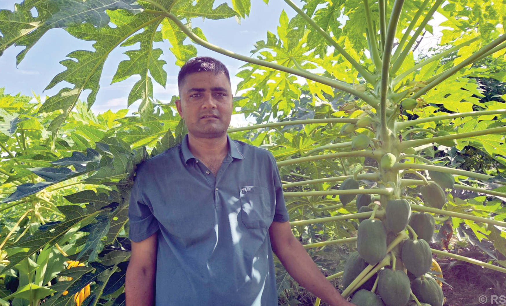 बराहक्षेत्रमा प्रहरीको जागिरपछि कृषि पेशाबाट लाखौं कमाउँदै