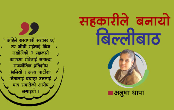 सहकारीले बिल्लीबाठ