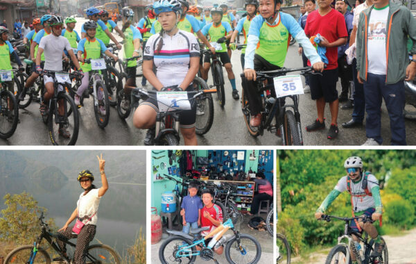 धरानमा साइकल पर्यटनः रोजगारीसँग समेत जोडिँदै